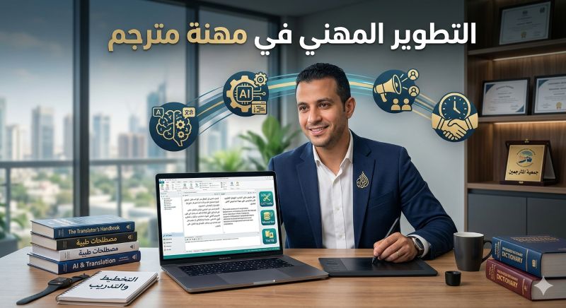 تطوير الذات في مهنة الترجمة